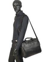 Porte-documents 2 Compartiments Etrier Noir foulonne EFOU01-vue-porte