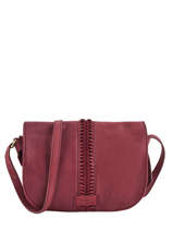 Cross Body Tas Natte Etrier Rood natte ENTT01