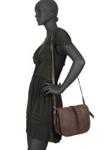 Cross Body Tas Natte Etrier Bruin natte ENTT01-vue-porte