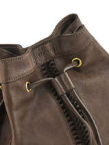 Bucket Bag Natte Etrier Bruin natte ENTT07