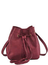 Sac Bourse Natte Etrier Rouge natte ENTT07