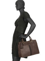 Tote Bag Natte Etrier Brown natte ENTT08-vue-porte