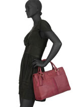 Tote Bag Natte Etrier Red natte ENTT08-vue-porte