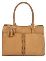 Shopper Natte Leather Etrier Brown natte ENTT12