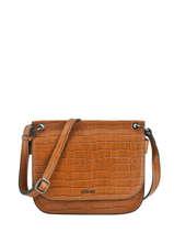 Sac Bandouli�re Darwin Cuir Etrier Marron darwin EDAR03