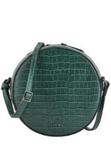 Sac Bandouli�re L Darwin Cuir Etrier Vert darwin EDAR07