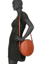 Cross Body Tas L Darwin Leder Etrier Rood darwin EDAR07-vue-porte