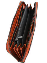 Portefeuille Darwin Cuir Etrier Rouge darwin EDAR91-vue-porte