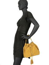 Sac Bourse Obstacle Etrier Jaune obstacle EOBS05-vue-porte