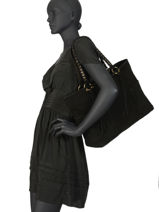 Sac Shopping A4 Obstacle Etrier Noir obstacle EOBS06-vue-porte