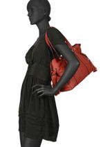 Sac Shopping Tradition Cuir Etrier Rouge tradition EHER25-vue-porte