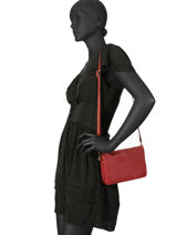 Sac Bandouli�re Tradition Cuir Etrier Rouge tradition EHER30-vue-porte
