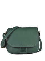 Sac Bandouli�re Tradition Cuir Etrier Vert tradition EHER22