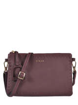 Sac Bandouli�re Tradition Cuir Etrier Violet tradition EHER14