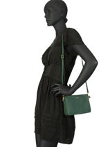 Crossbody Bag Tradition Leather Etrier Green tradition EHER30-vue-porte