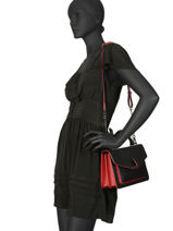 Top Handle Escarpe Leather Etrier Black escarpe EESC01-vue-porte