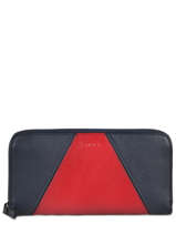 Portefeuille Leder Etrier Blauw escarpe EESC91