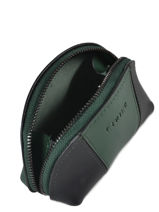 Leather Escarpe Purse Etrier Green escarpe EESC92-vue-porte