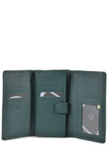 Leather Tradition Wallet Etrier Green tradition EHER95-vue-porte
