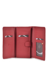 Leather Tradition Wallet Etrier Red tradition EHER95-vue-porte