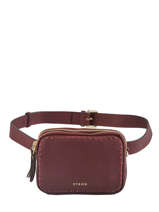 Leather Tradition Fanny Pack Etrier Violet tradition EHER28
