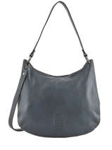 Shoulder Bag Balade Leather Etrier Blue balade EBAL07
