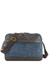 Messenger Tas Harbor 2 Compartimenten Etrier Blauw harbor EHAR05
