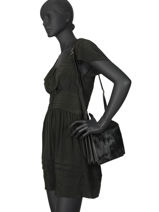 Cross Body Tas Jungle Etrier Zwart jungle EJUL01-vue-porte