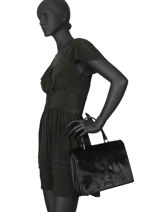 Sac Port� Main Jungle Etrier Noir jungle EJUL02-vue-porte