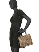 Handtas Jungle Etrier Zwart jungle EJUL02-vue-porte