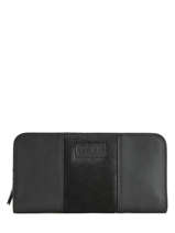 Portefeuille Cuir Etrier Noir jungle EJUL91