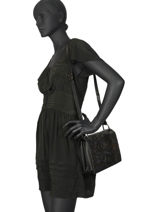 Cross Body Tas Jungle Etrier Bruin jungle EJUP01-vue-porte