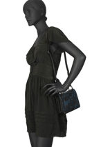 Crossbody Bag Jungle Etrier Blue jungle EJUP04-vue-porte