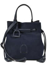 Sac Bourse Jockey Etrier Bleu jockey EJOC06