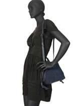 Cross Body Tas Jockey Etrier Blauw jockey EJOC07-vue-porte