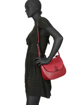 Shoulder Bag Jockey Etrier Orange jockey EJOC11-vue-porte