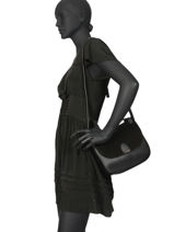 Shoulder Bag Jockey Etrier Black jockey EJOC11-vue-porte