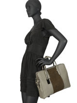 Documententas Jockey Leder Etrier Groen jockey EJOC81-vue-porte