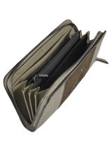 Portefeuille Jockey Leder Etrier Groen jockey EJOC91-vue-porte