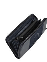 Portefeuille Jockey Leder Etrier Blauw jockey EJOC91-vue-porte