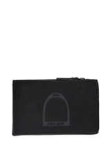 Leather Jockey Wallet Etrier Black jockey EJOC92