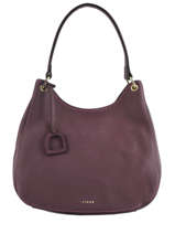 Shoulder Bag Tradition Leather Etrier Violet tradition EHER21