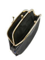 Leather Purse Etrier Black bourse E3691-vue-porte