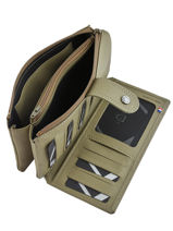 Purse Leather Etrier Green blanco 600907-vue-porte