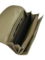 Purse Leather Etrier Green blanco 600700-vue-porte
