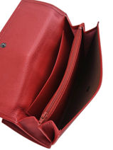 Continental Wallet Leather Etrier Orange blanco 600903-vue-porte