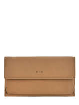 Continental Wallet Leather Etrier Black blanco 600903