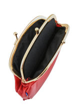 Leather Purse Etrier Pink bourse E3691-vue-porte