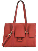 Shoulder Bag Tradition Leather Etrier Red tradition EHER27