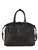 Leather Business Bag Manhattan Etrier Black EMAN03